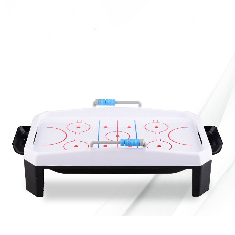 Tafelblad Air Hockey Tafel Mini Arcade Air Tafel Top Spel Voor Kinderen, Tieners, en Volwassenen Batterij-Operated Geen Inclusief Batterij