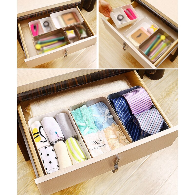 Opbergdoos voor op het bureau, make-up organizer voor cosmetica, opbergdoos voor thuiskantoor en badkamer