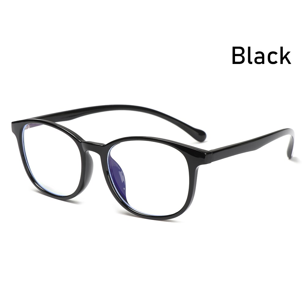 Children Glasses Ultralight TR90 Kids Anti Blue Light Glasses Boys Girls Computer Goggles Blue Ray Blocking Eyewear: black