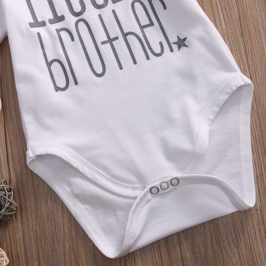 Cute Brothers Clothes Little Brother Baby Boy Romper Big Boy T-shirt Tee Tops Brothers Matching Outfit Brotherhood Symbolic