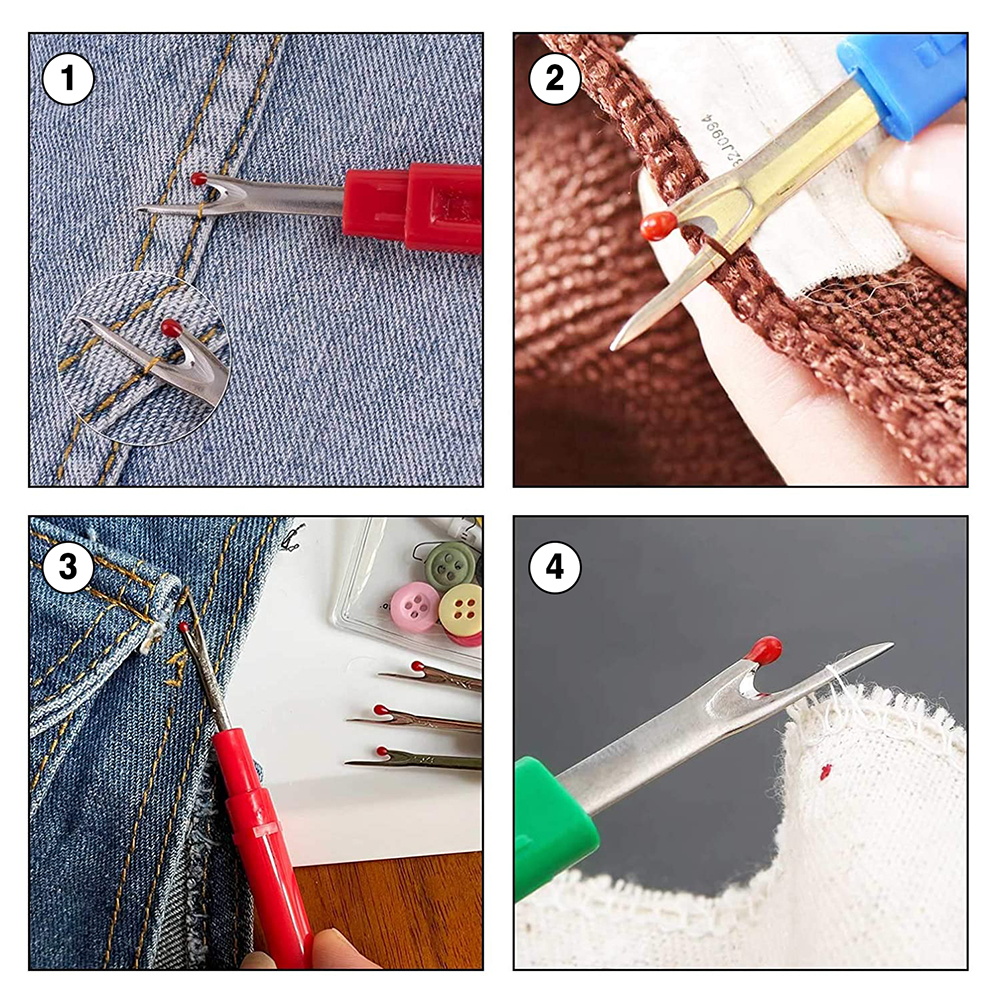 3/5/10pcs Sewing Seam Ripper Thread Seam Remover Stitch Unpicker Thread Cutter Tool for Needlework Quilting Craft Removing Tools