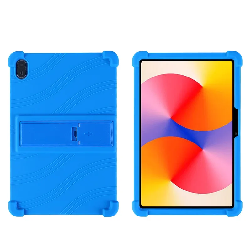 Deksel til huawei matepad  se 11 -tommers nettbrett, støtsikkert silikonstativ: Blå