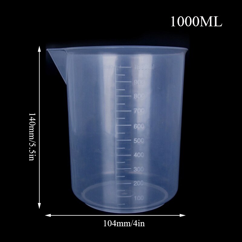 Metering Cup Measuring Cup Visual Scale Pour Spout 100ml/250ml/500ml/1000ml Test Utensil Liquid Measure: 50ml