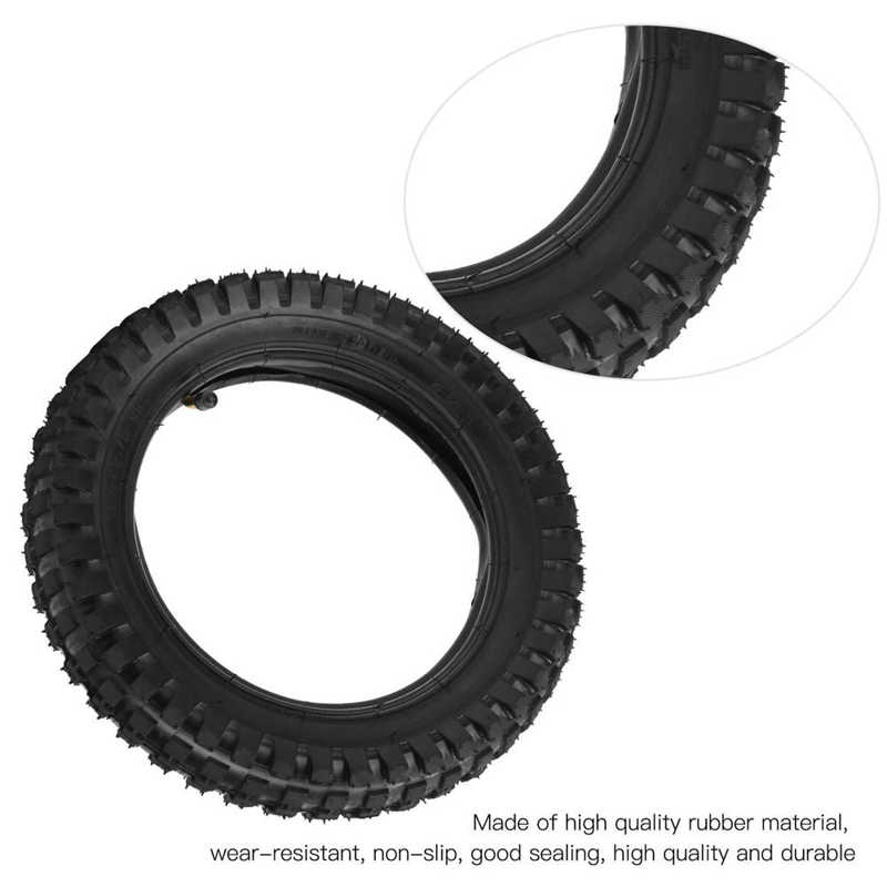 Tire Replacement 12 1/2x2.75 Electric Bicycle Tire and Inner Tube Replacement Inflatable Rubber Tire Rubber Tire