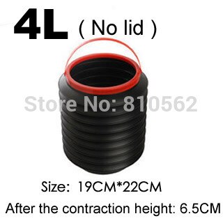 Cubo de agua para pesca y lavado de coches, plegable, retráctil, mágico, portátil, para limpiar peces, cubo, caja de barril de almacenamiento