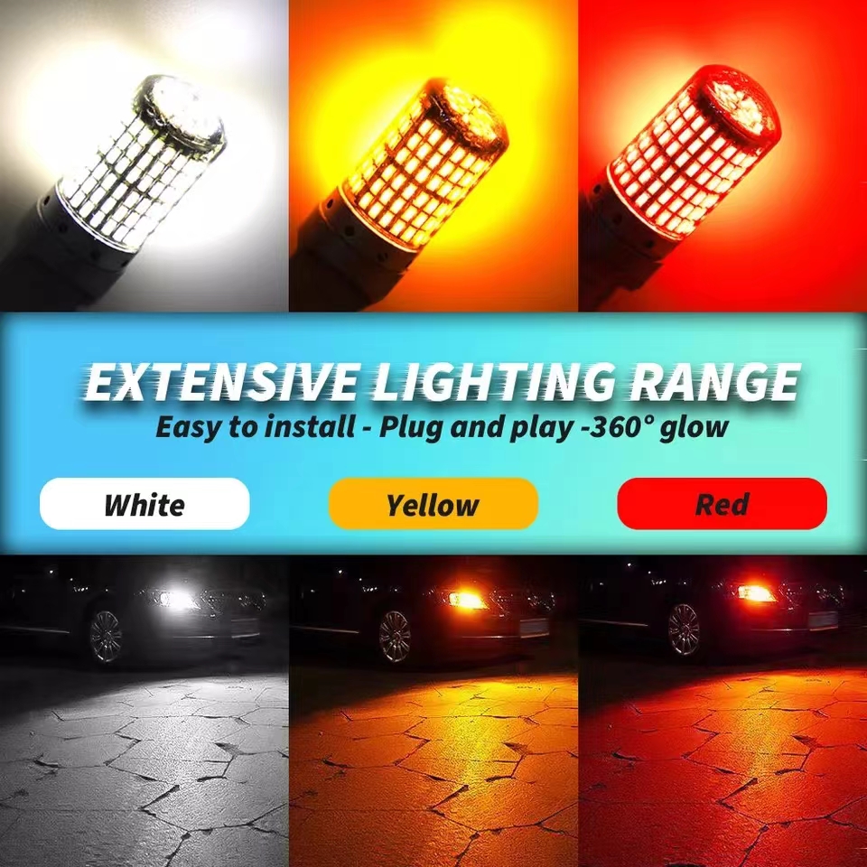 Ampoule LED rouge Super brillante 14.8 BAY15D 1157 2357, 1x2057 Watts 12V, pour voiture RV, feux de recul, clignotants Li, 3014 smd