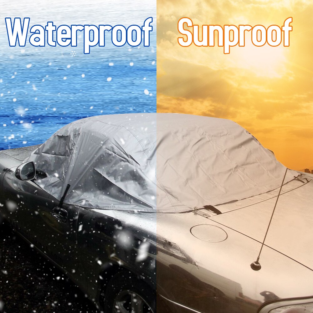Housse De Protection Voiture Extérieure – Tissu Oxford Imperméable UPF50+, Antistatique, Tailles M-XXL