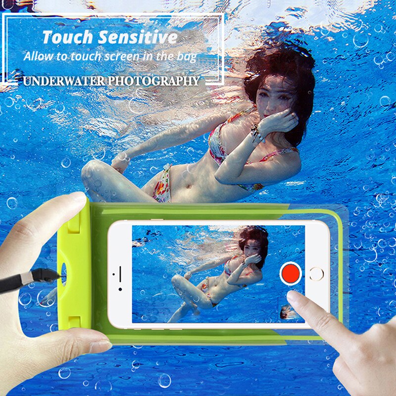 Smartphone Wasserdichte fallen Unterwasser Schießen Beutel praktisch Tasche Für iPhone 11 Profi max 11 Profi 7X8 Wasser beweis fallen Tasche