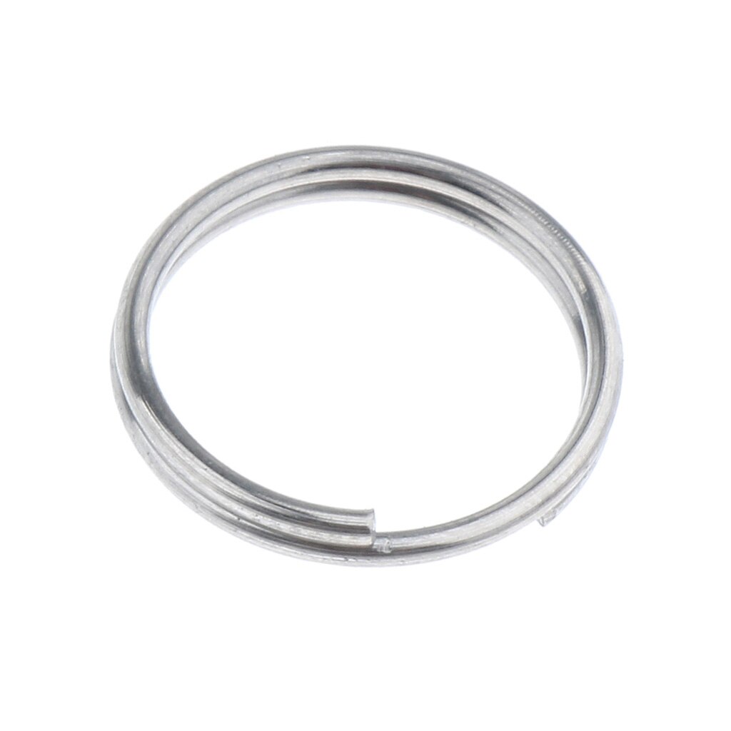 Titan Schlüssel Ring Tasche Werkzeug Mini Split Schlüsselbund Kreis Clip: Silver 14mm