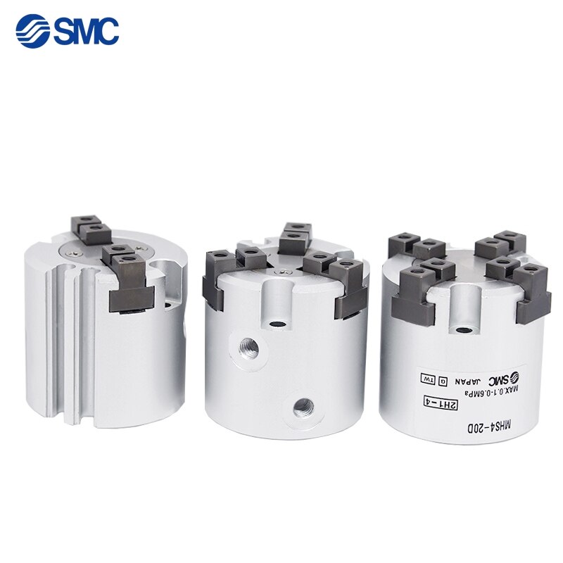 MHS2 MHS3 MHS4 Parallel Air Gripper SMC 2-Finger 3-Finger 4-Finger Pnuematic Cylinder MHS3-50D MHS3-16D MHD3-20D MHS3-25D