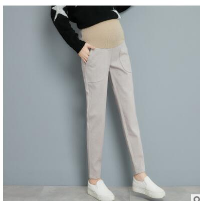Maternity Pants Plus Size XXL Autumn and Winter Ke... – Grandado