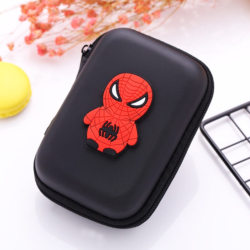 Carteiras kawaii de silicone com desenhos, de fone de ouvido, para crianças, meninos e meninas, porta-fones: 27