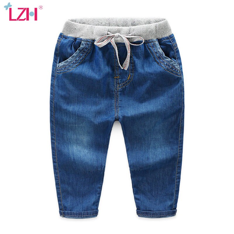 Zomer Peuter Jongens Broek Herfst Jongens Zachte Dunne Jeans Voor Baby Jongens Broek Kinderkleding Kinderen Jeans 2 3 4 5 Jaar