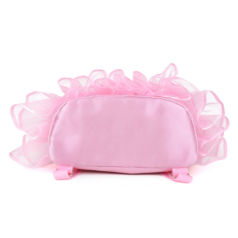 Rosa Spitze Mädchen tanzen Tasche für Mädchen tanzen Ballett Tasche Für Mädchen Baby freundlicher Ballerina Tasche Kind Gymnastik Bestickt Rucksack