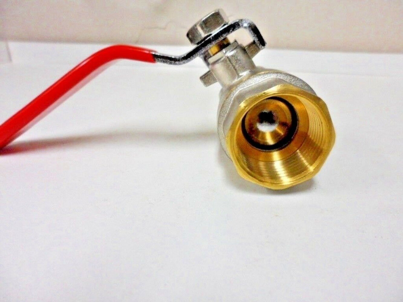 One 1" inch brass ball valve full port NPT female thread water, oil, gas