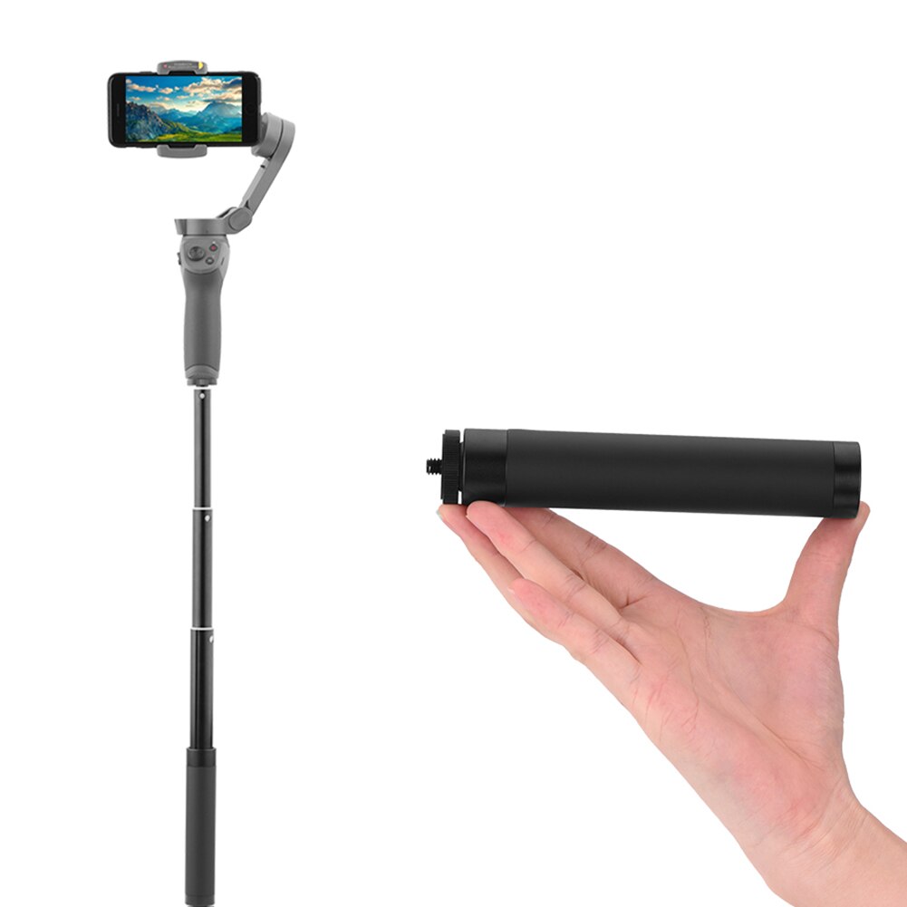 Extension Stick Rod Pole Scalable Holder for DJI OSMO Mobile 3 Gimbal Action Camera FKU66