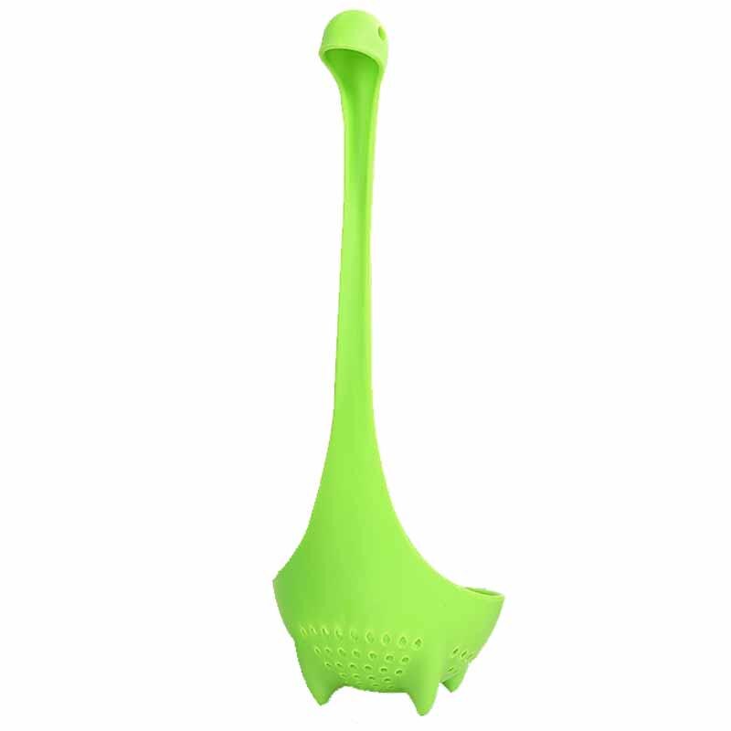 Swan Soup Spoon Long Handle Porridge Spoons with Tray Kitchen Cooking Tools Tableware Kitchen Accessories: 7