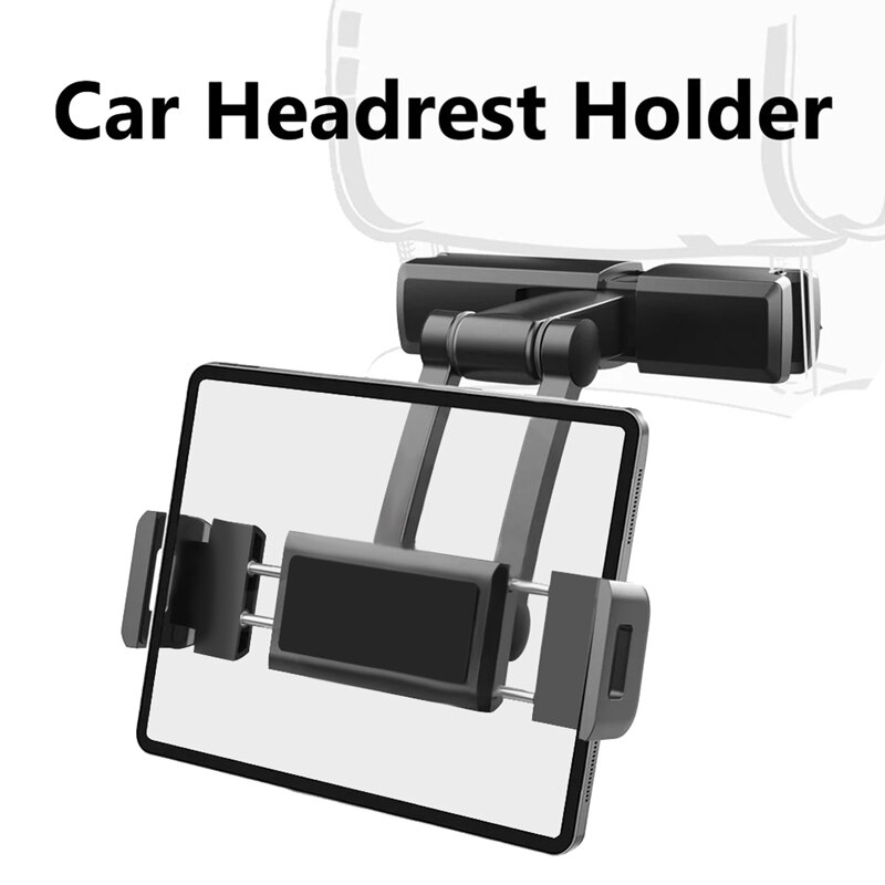 Tylne siedzenie samochodu uchwyt robić montażu tabletu regulowany kąt widzenia uchwyt na tablet telefon robić 4.7-12.3 Cal tylnym siedzeniu