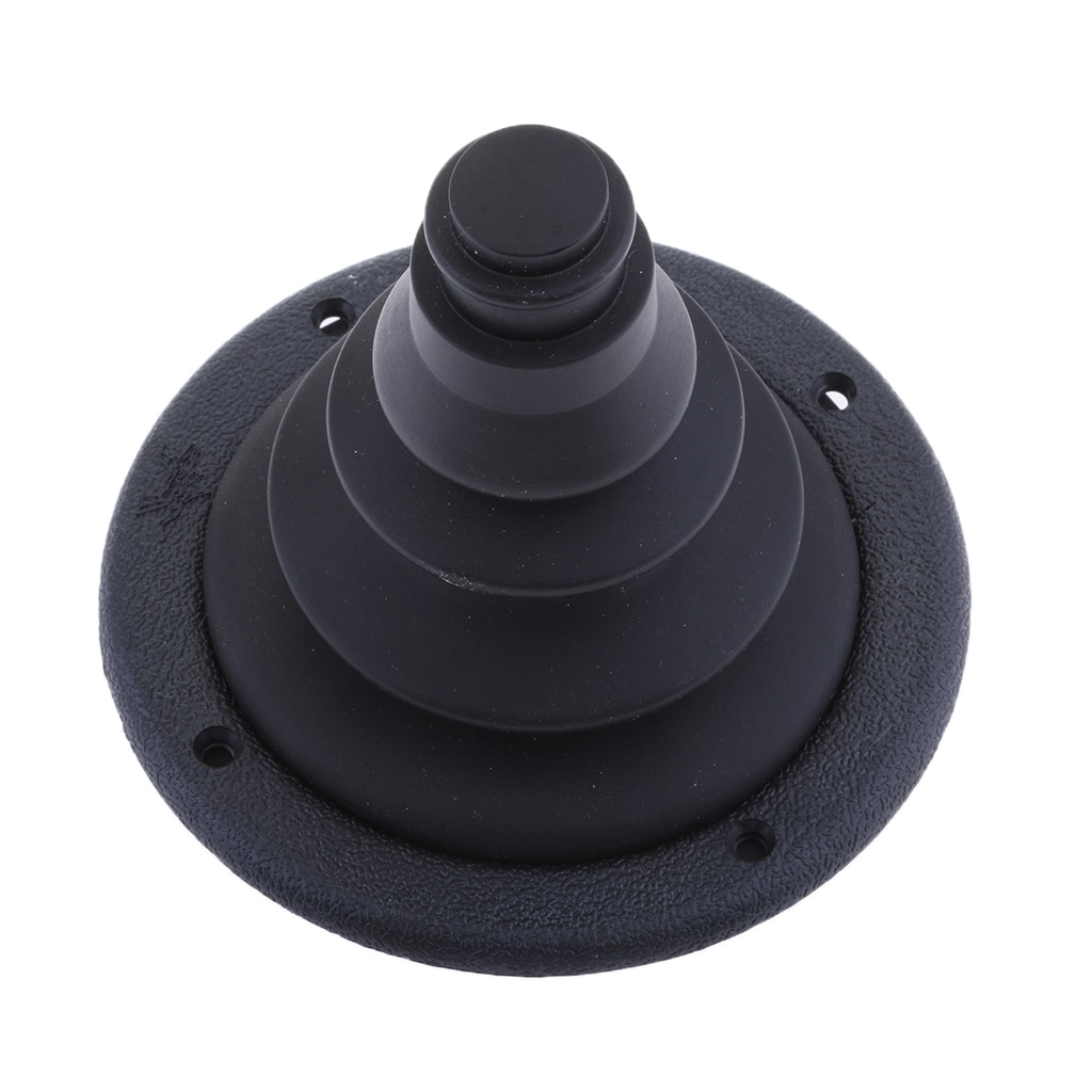 Boat Engine Rigging &Cable Protector Boot Rigging Hole Cover 120x105mm Black