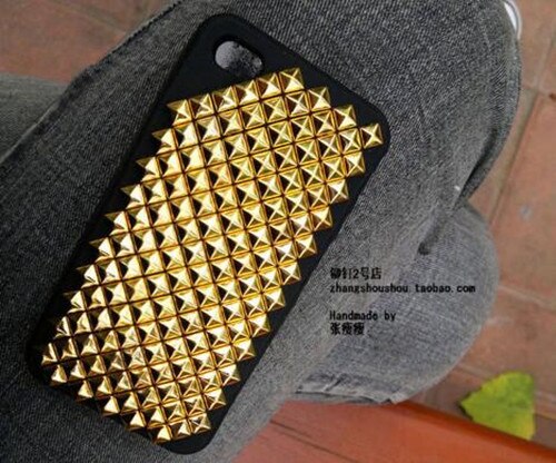 Clous dorés à la pour vêtements, Rivets à griffes en métal, pointes Punk Rock, artisanat du cuir, accessoires de bricolage