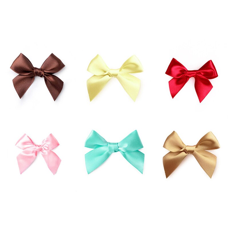 (10 Pcs/Pack) Pink Ribbon Bows Small Size Polyeste... – Vicedeal