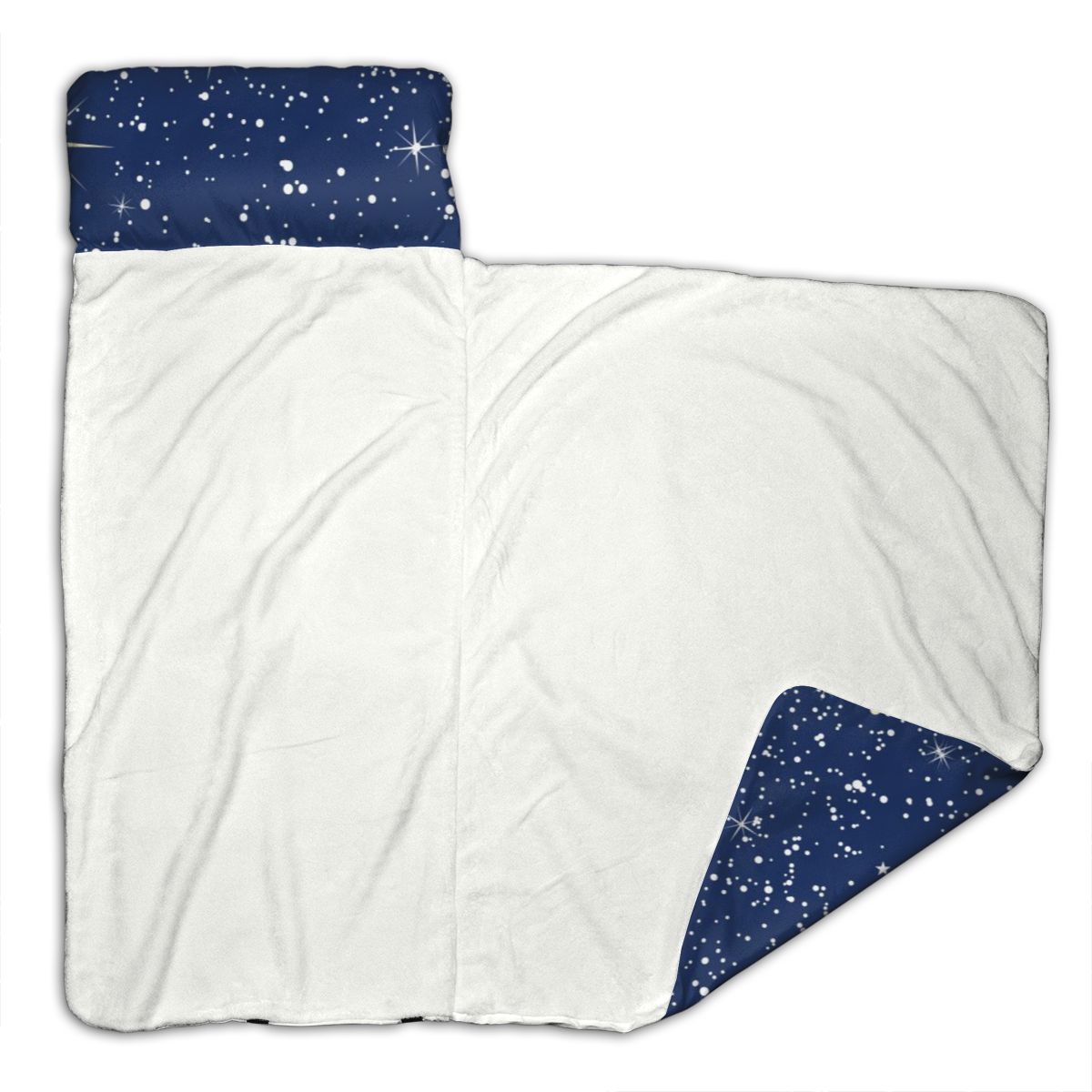 Bright Starry Night Nap Mat with Pillow for Toddler Boys and Girls for Daycare and Preschool Sleepovers and Travels