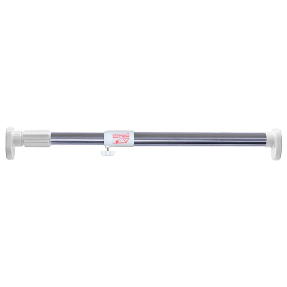 Justerbar 25.4mm teleskopisk gardinstång för badrumsgarderob klädstång 27.56 '' -47.24 " dq0070-1