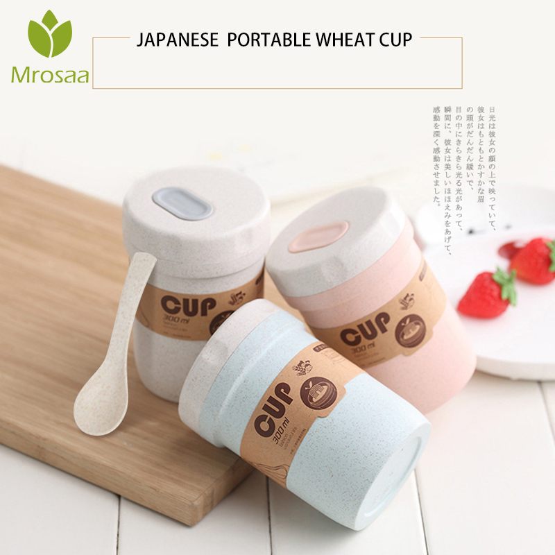 View of Portable Wheat Straw Lunch Breakfast Drink Porridg... – Vicedeal