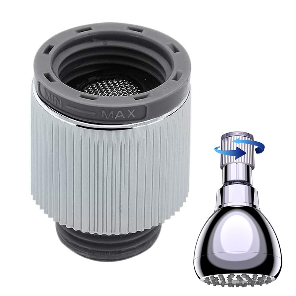 Easy Install Shower Head Household Plumbing Control Valve ABS Reduce Pressure Bathroom Supplies Water Flow Regulator Leakproof