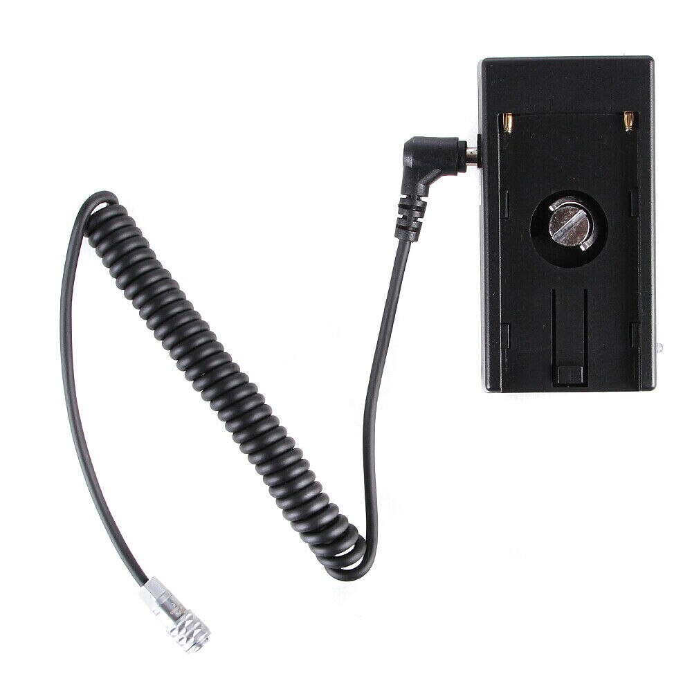 Base de bateria suporte adaptador de montagem placa para sony NP-F bmpcc 4/6k filmadora