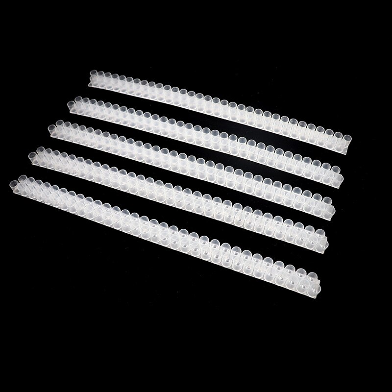 2PCS Beekeeping Royal Jelly Strip Double Rows Cells Collect Bee Milk Pulp Sheet Bar Plastic Bees Tools White Equipment Supplies