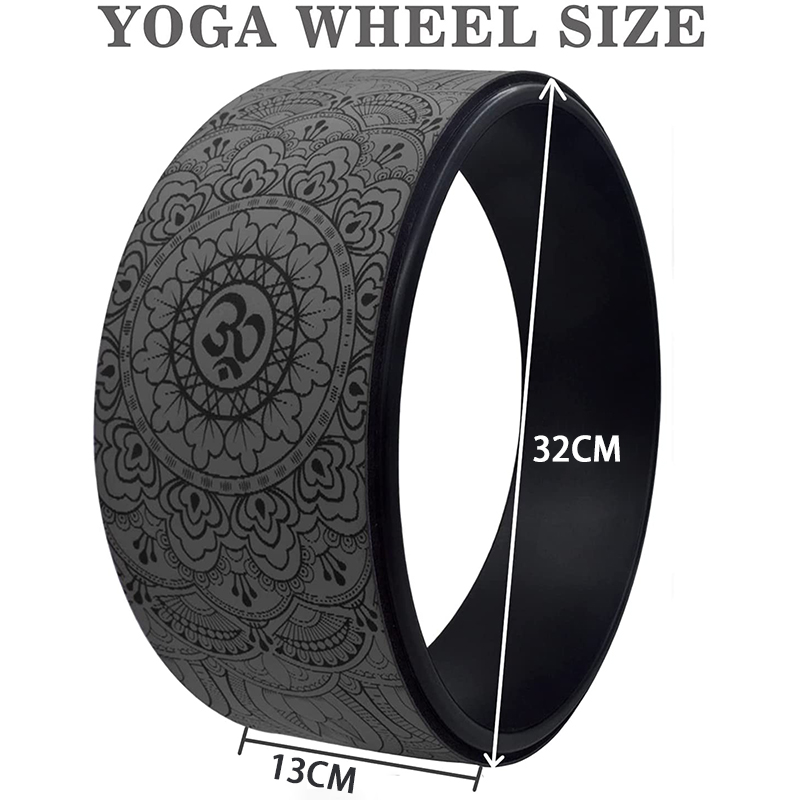 Patroon Crescent Patroon Pilates Ring Fitness Roller Ondersteuning Terug Training Tool Home Gym Oefening Taille Apparatuur Yoga Wiel