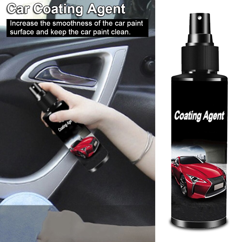 120ML Car Coating Agent Liquid Ceramic Coat Anti Scratch Coating Hardness Super Hydrophobic Glass Coating Car Paint Care