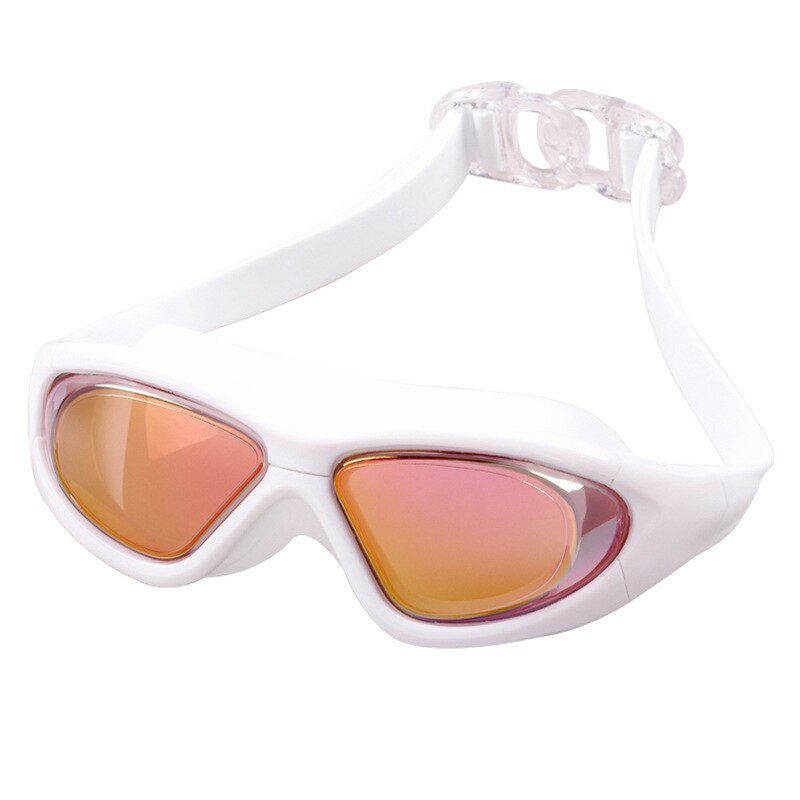 -1.5-9.0 Degree Optical Swimming Goggles Men Women Myopia Swimming Pool Waterproof Swim Eyewear Prescription Diving Glasses: EW