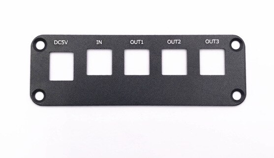 Aluminum Alloy Spdif Toslink Optical Digital Audio Splitter 1x3 Optical Splitter 1 In 3 Out Support DTS AC3