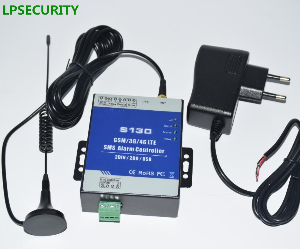 2G 2 digital inputs 2 relays GSM M2M RTU S130 industrial remote terminal unit rtu GPRS modbus RTU working with PLC 130