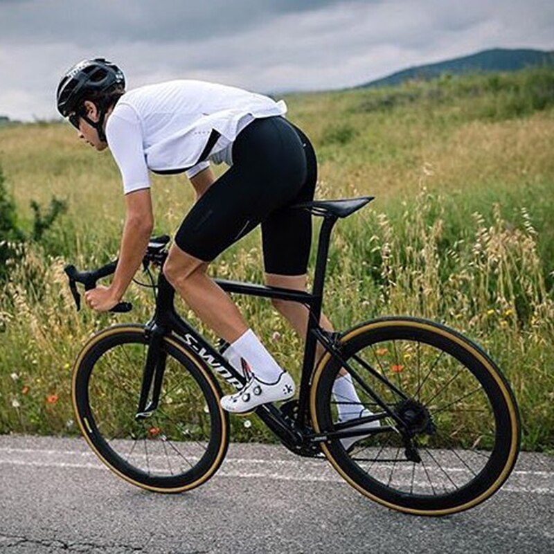 Degli uomini di Ciclismo pettorina corti montagna bicicletta Calzamaglie Traspirante gel Imbottito Triathlon corti pro Licra Bicicletta Pantaloni Culotte Ciclismo