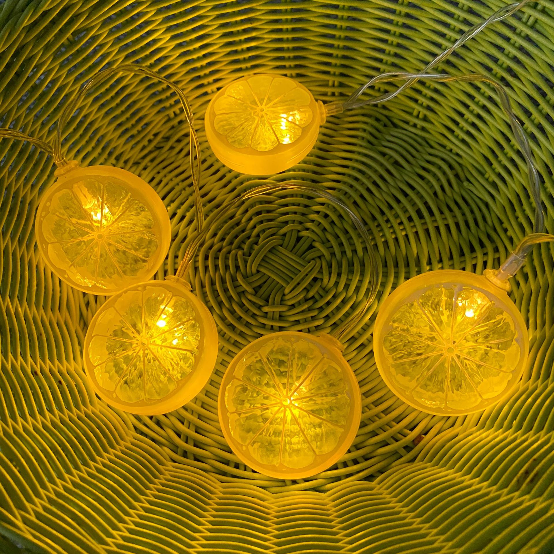Guirlande lumineuse à 10led, 1.5M, Fruit fraise, noël, féerique, jardin, mariage, , décoration de maison,