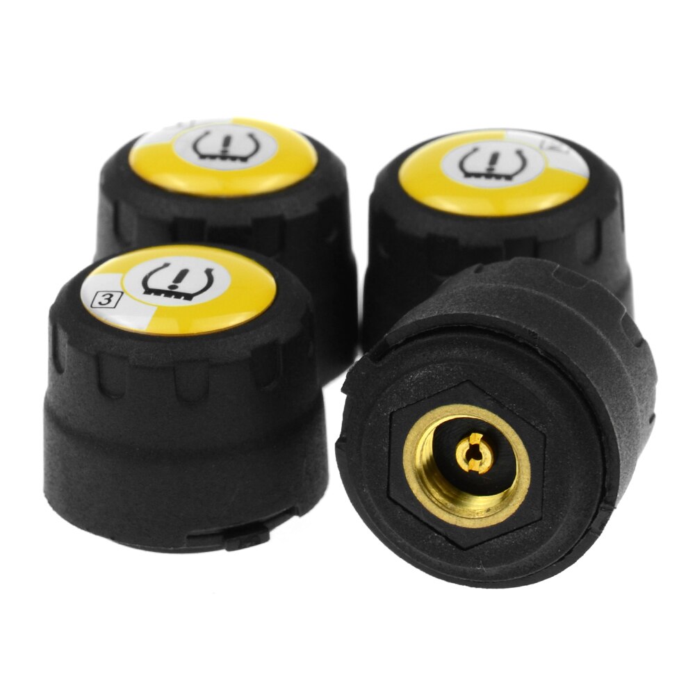 TPMS Bluetooth 4.0 universal external tyre pressure sensor V11 support Android & IOS phone Wireless 4 external Sensors With APP
