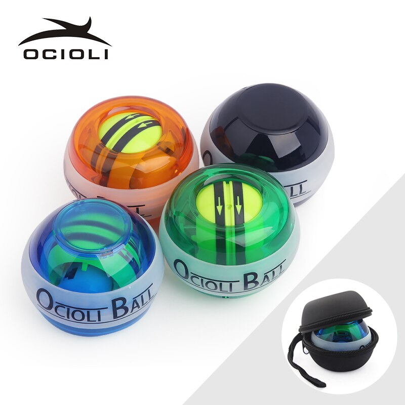 Spinning Power Wrist Ball Trainer Muscle Relaxation Strength Strengthener Rotor Gym Hand Exerciser Home Gym