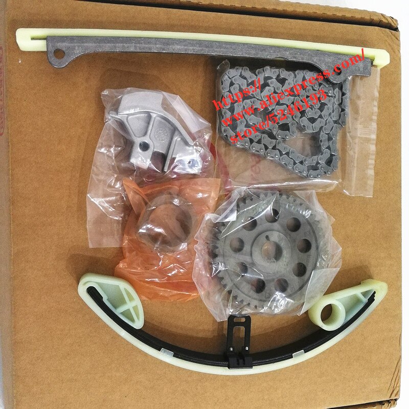 6pcs/set Timing sets for BYD F3 G3 L3 F5 Suri 473Q engine Timing rail&amp;chain&amp;gear&amp;Tensioner F