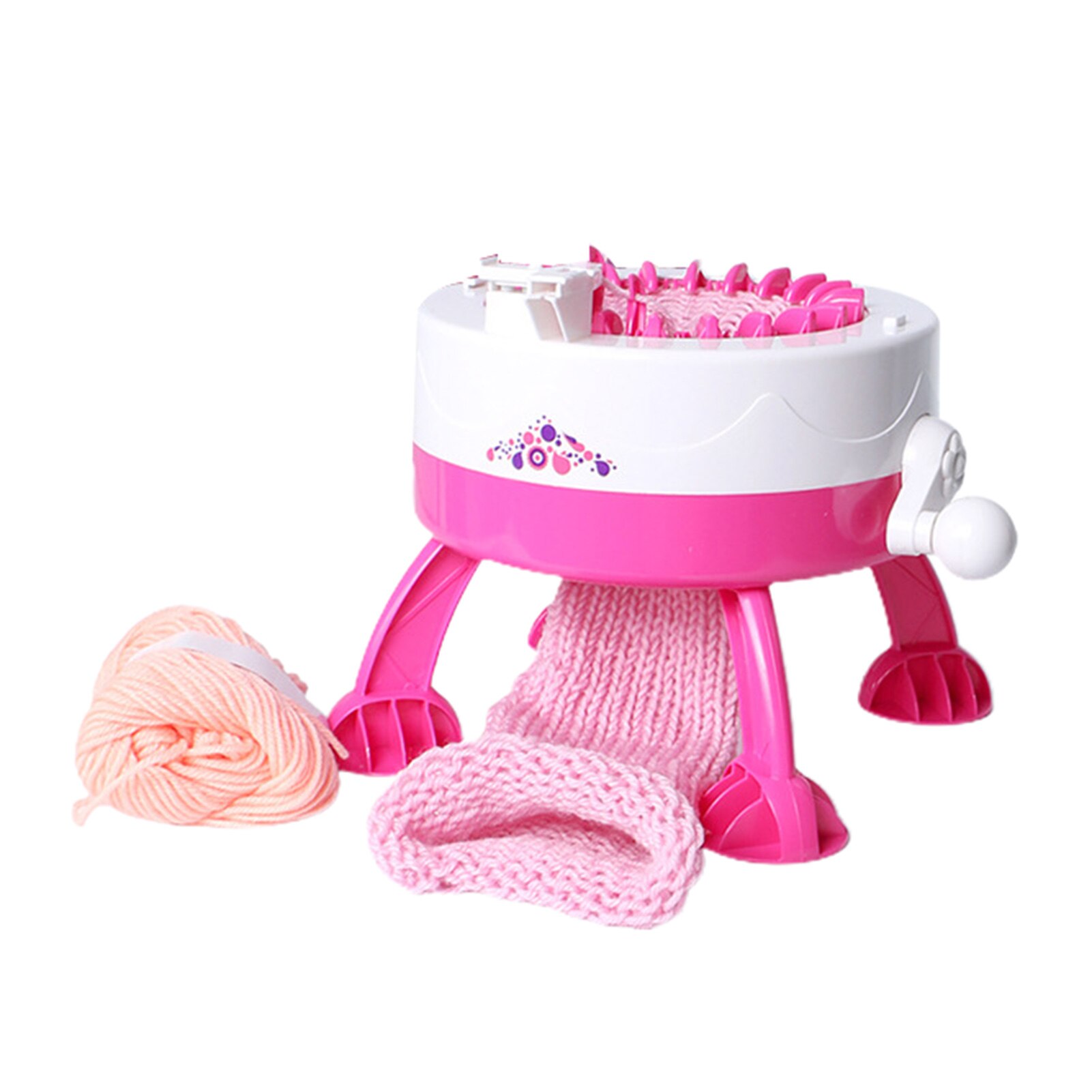 22 Naalden Diy Hand Breien Machine Weven Sjaal Kinderen Threader Loom Toy Kerst En Nieuwjaar Kinderen