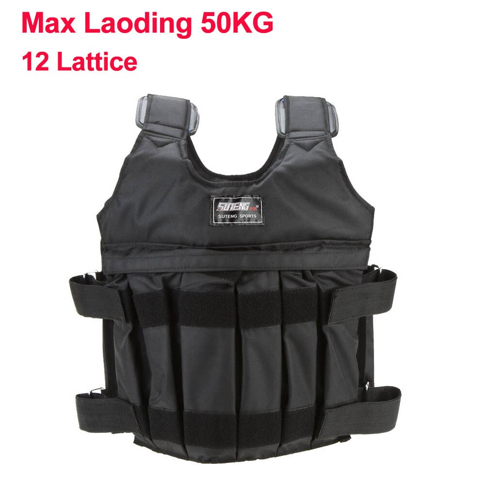15 /20/50KG Loading Weighted Vest For Boxing Train... Grandado