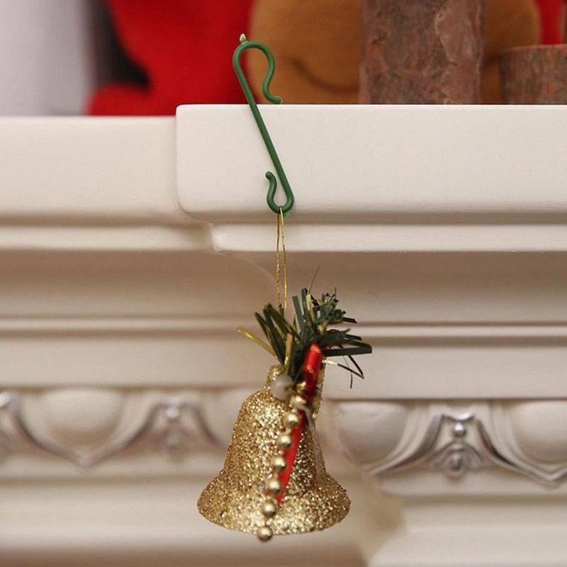 50/100pcs Multi functie S Vorm Haken Voor Kerstboom Hanger Decoratie Houders Kerst Ornamenten Decor