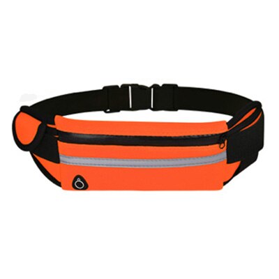 Marsupio da corsa marsupio sportivo custodia per cellulare uomo donna custodia nascosta borse da palestra per palestra professionale confezione da cintura: arancia