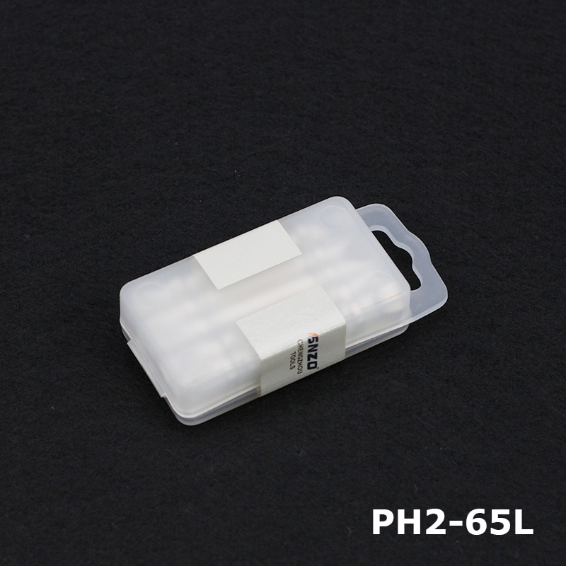 10Pcs/lot PH2 Magnetic Phillips Bits Double End Hex Shank 65mm Electric Screwdriver Bits SL6