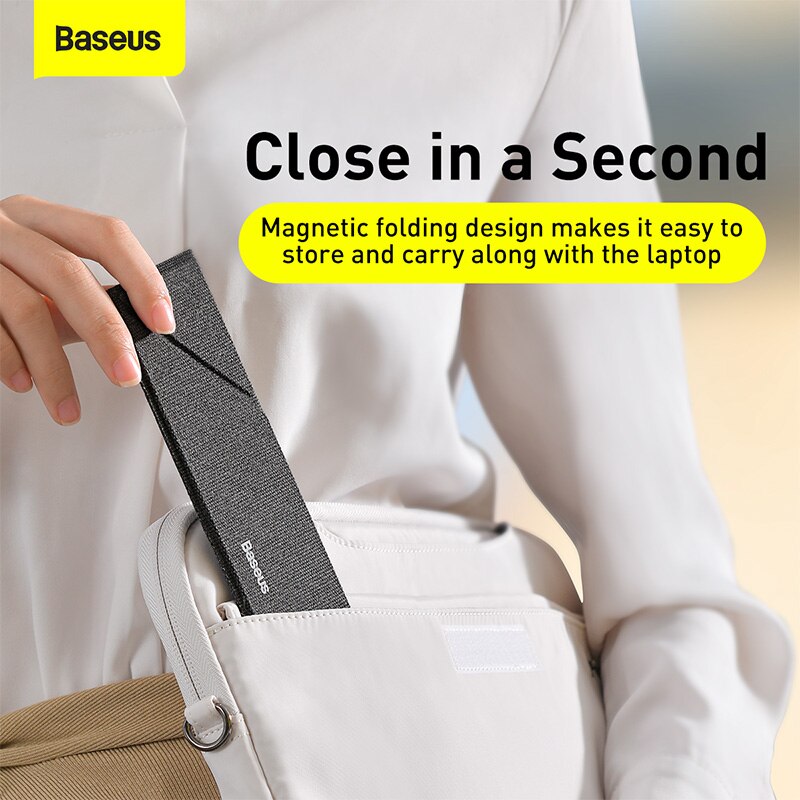 Baseus Opvouwbare Laptop Stand Voor Macbook Air Pro Verstelbare Aluminium Laptop Riser Portable Notebook Stand Ultra Dunne Boek Stand