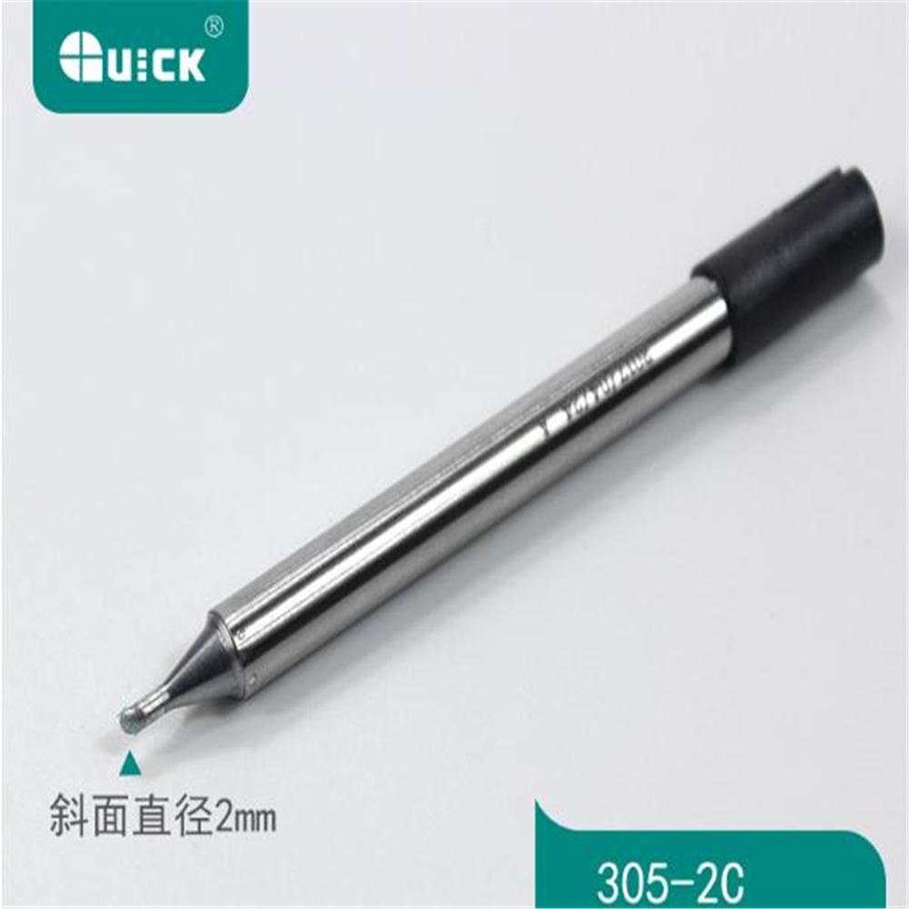 Original Product QUICK303D Lead-Free Soldering Station Soldering Tips 305-K, 305-SK, 305-2C, 305-3C, 305-I, 305-J, 305-2.4D, Tip: black