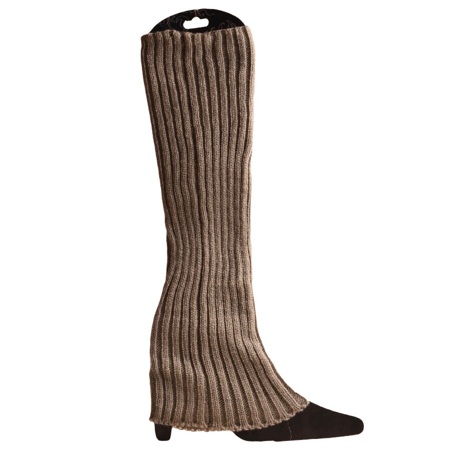 Jambières en tricot de couleur néon pour femmes, chaussettes côtelées brillantes sans pieds, Punk noir, hauteur des genoux, gothique, Hip-hop Rock, Halloween des années 80: YELLOW