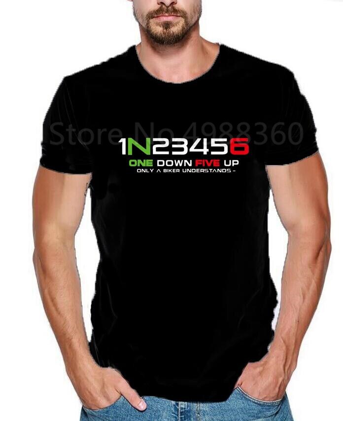 Camiseta de manga corta de verano para hombre, camiseta divertida de algodón con estampado Hip Hop 1n23456
